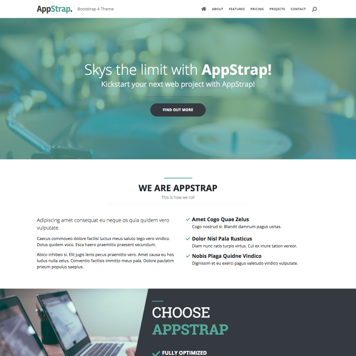 index-onepager-bg-slideshow page thumbnail